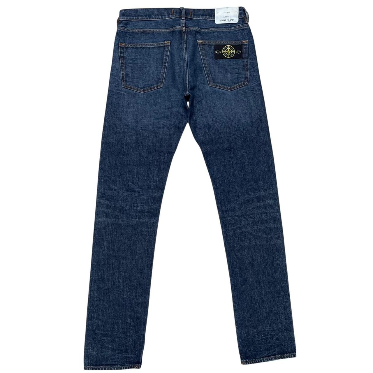 Stone Island SS 2015 Navy Blue RE-T Fit Denim Jeans