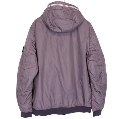 Stone Island AW 2020 Purple Garment Dyed Crinkle Reps NY Primaloft Jacket