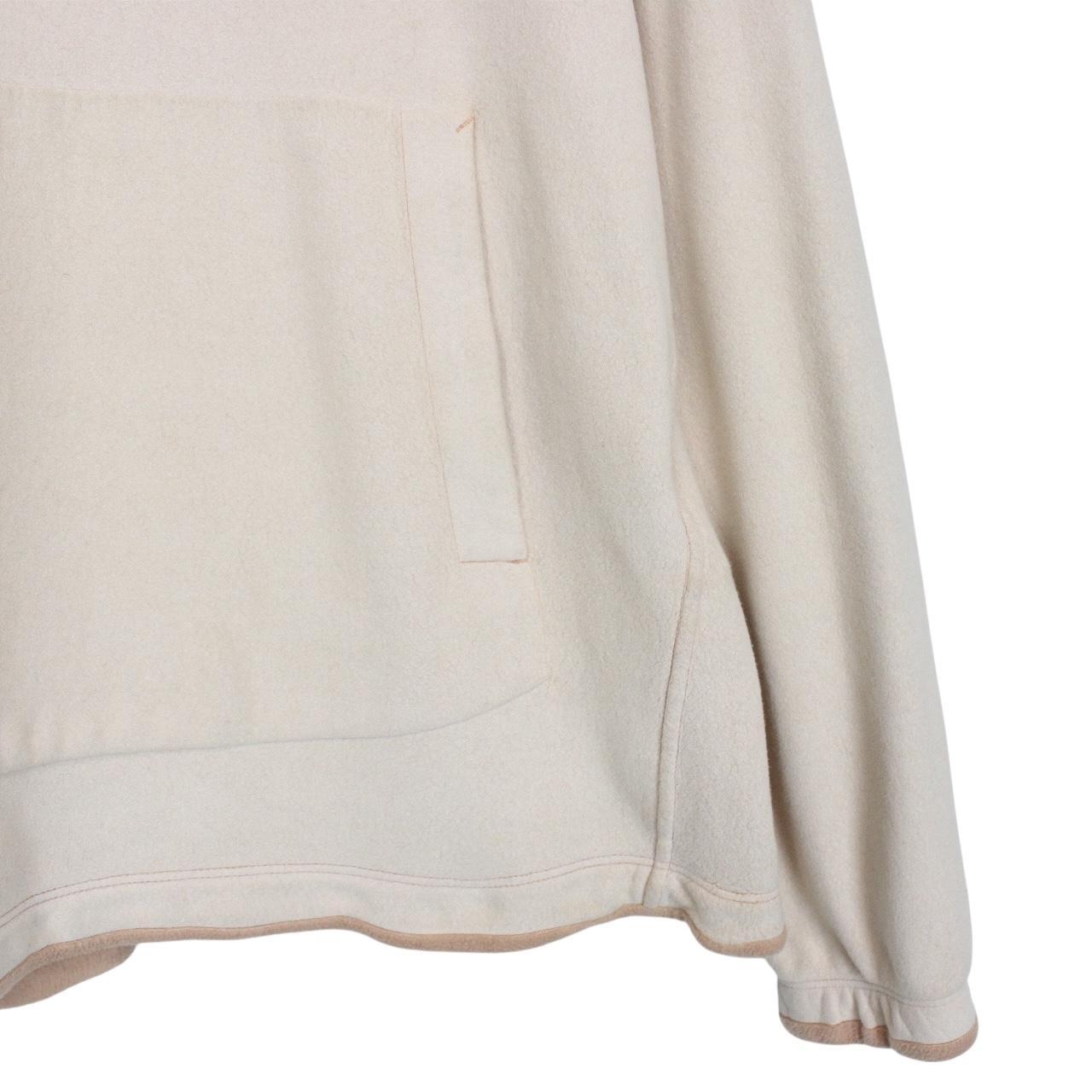 Stone Island Shadow Project AW 2022 Beige Back Logo Fleece Hoodie Jumper