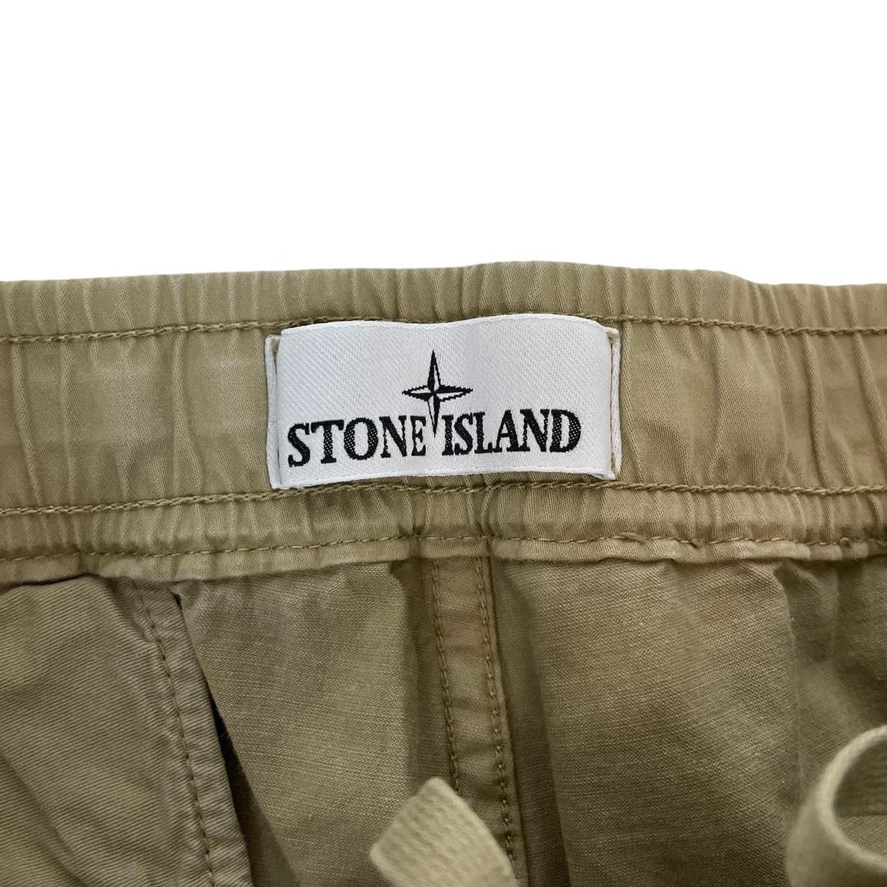 Stone Island AW 2024 Beige RE-T Fit Cargo Trousers