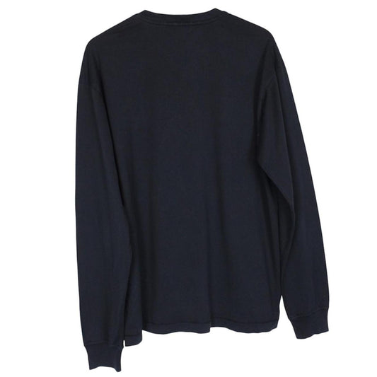 Stone Island SS 2020 Navy Blue Long Sleeve Compass T-Shirt