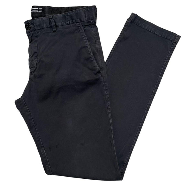 Stone Island AW 2014 Black Slim Fit Trousers