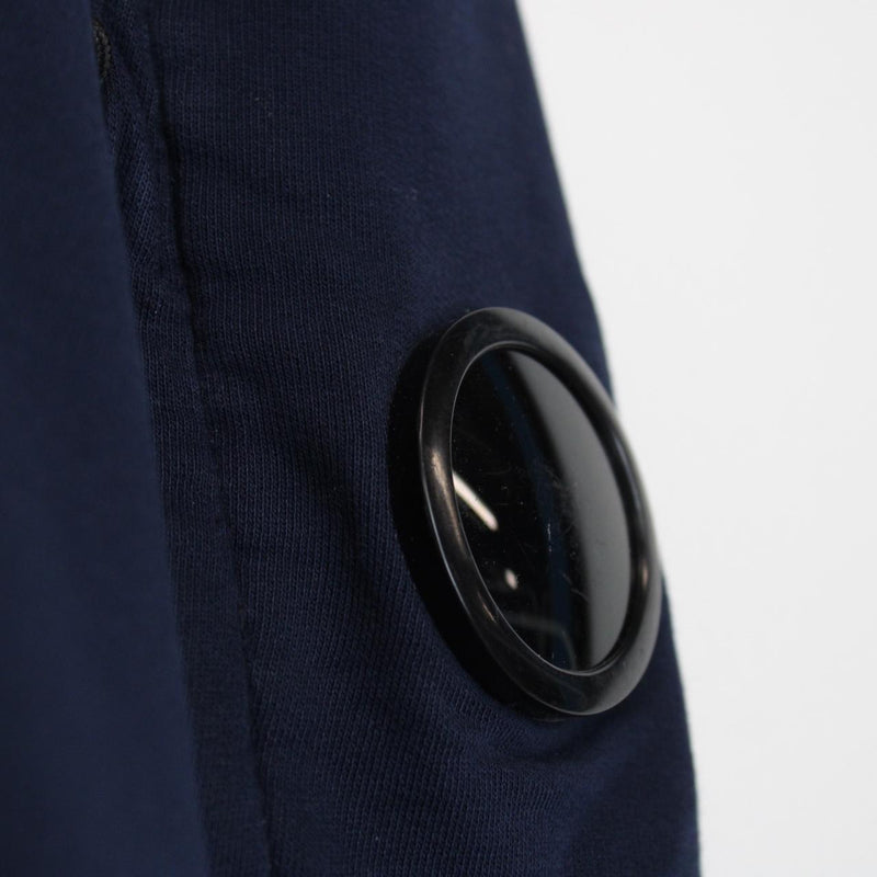 CP Company Navy Blue Lens Thin Sweatshirt Jumper