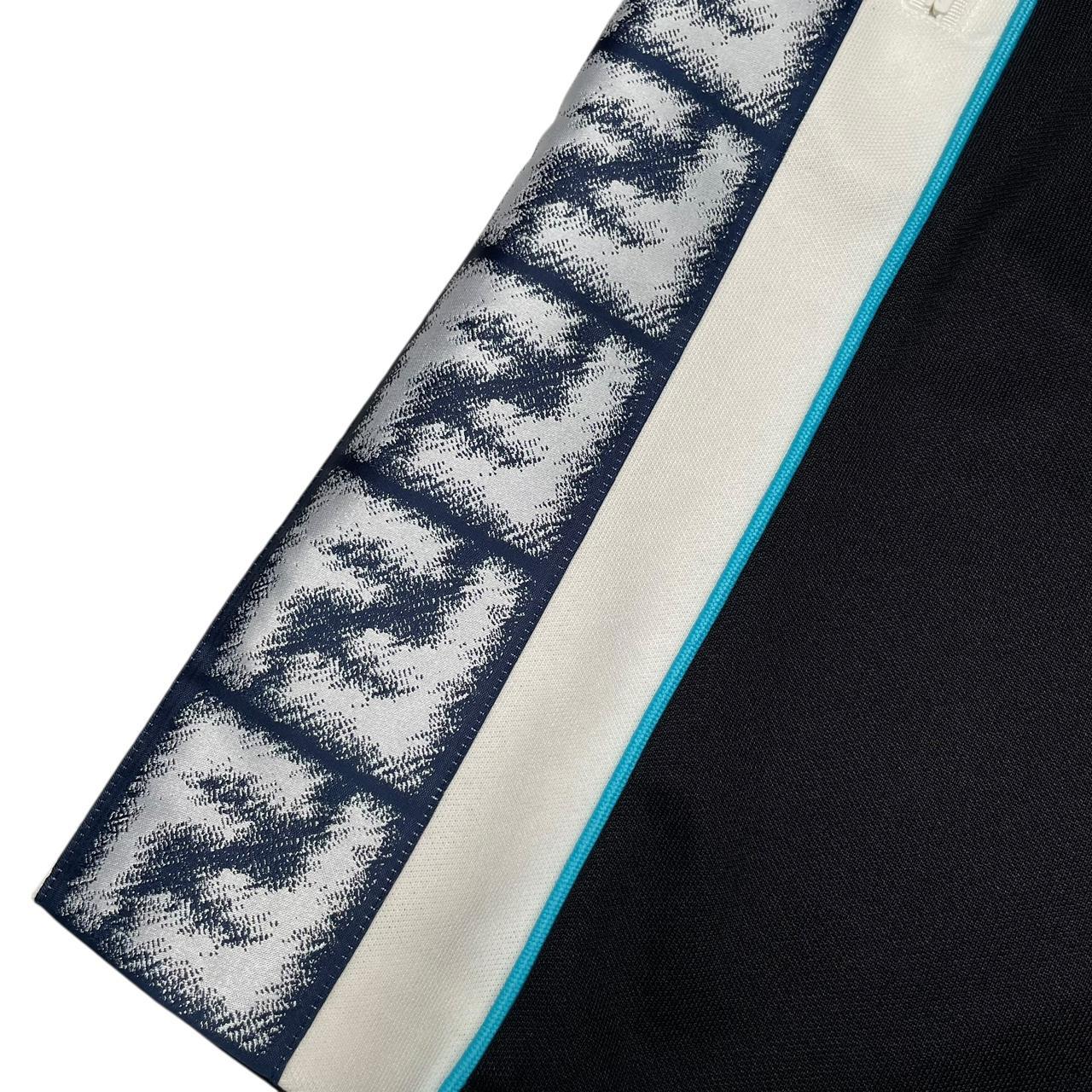 Fendi Black Zucca Monogram Cotton Blend Bermuda Shorts