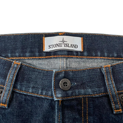 Stone Island SS 2013 Navy Blue Slim Fit Denim Jeans