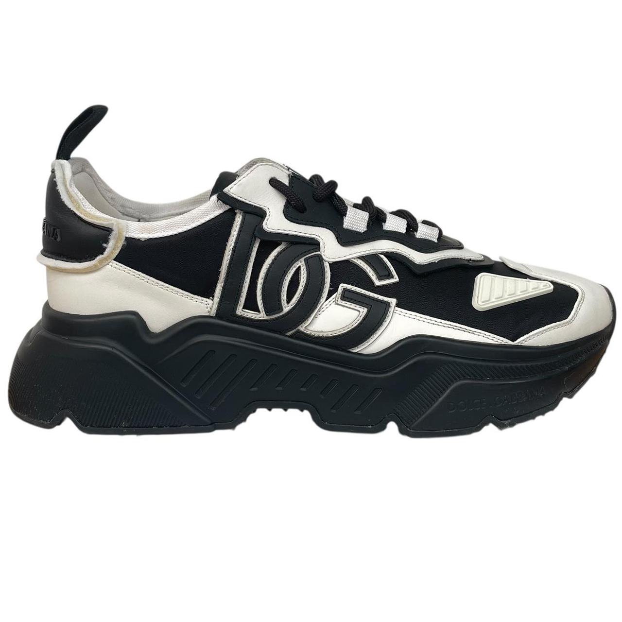 Dolce &amp; Gabbana Black and White Daymaster Trainers