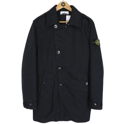 Stone Island AW 2016 Navy Blue David-TC Button Up Coat
