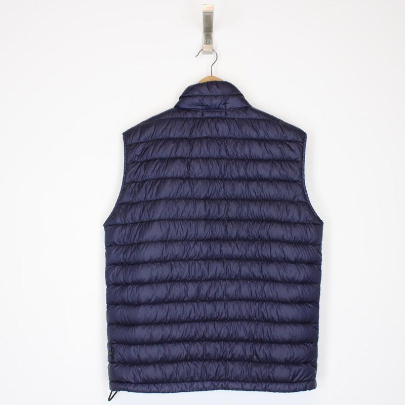 Stone Island AW 2015 Navy Blue Garment Dyed 26 GR x SQM_N Down Gilet