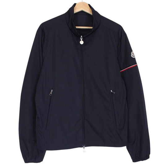 Moncler Ruinette Navy Blue Full Zip Nylon Windbreaker Jacket