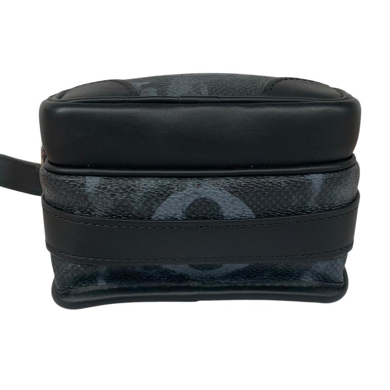 Louis Vuitton LV Monogram Black Canvas Pastel Nano Amazon Messenger Bag