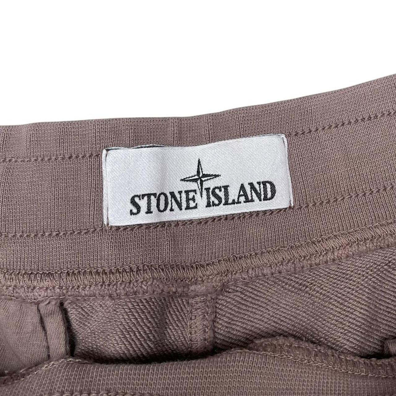 Stone Island SS 2023 Brown Cotton Jogger Shorts