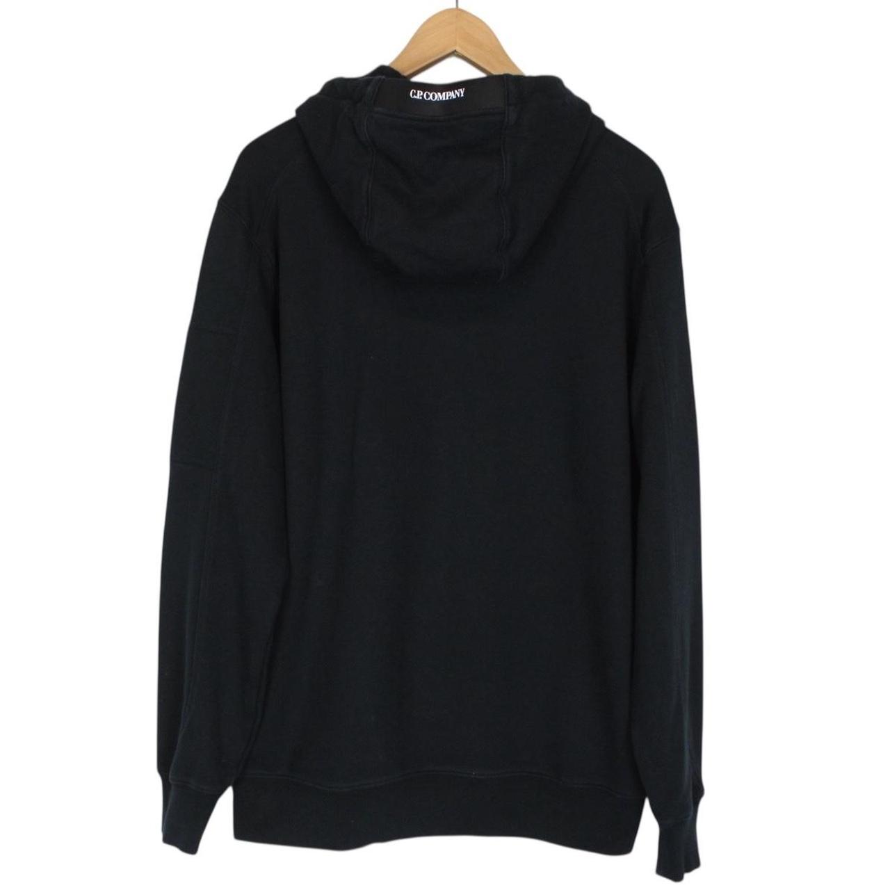 CP Company Black Pullover Lens Hoodie Jumper