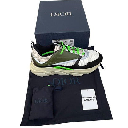 Dior B22 Khaki Pistachio Trainers