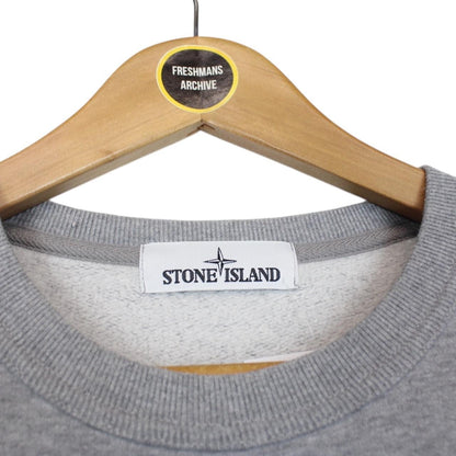 Stone Island AW 2016 Grey Cotton Sweatshirt Jumper