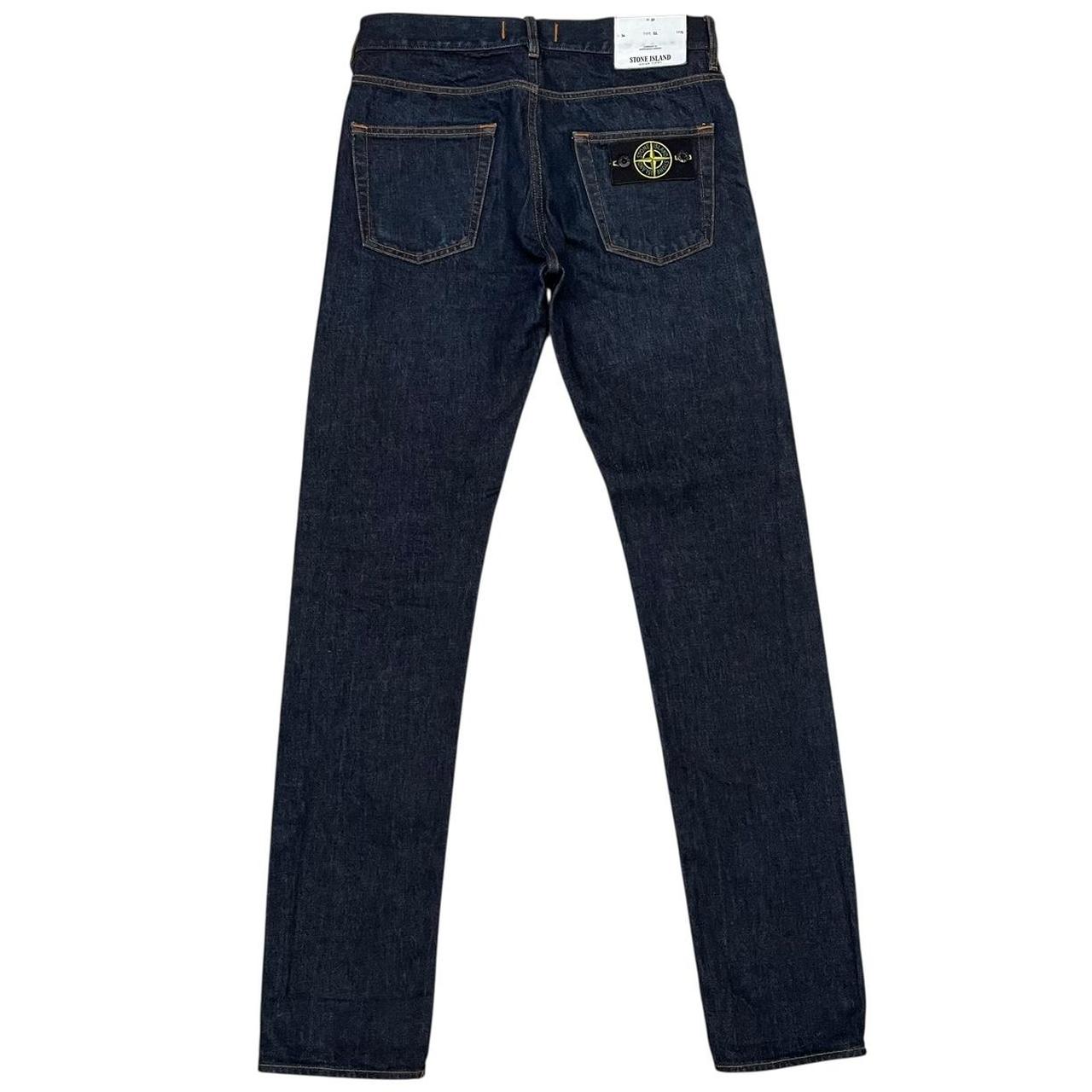 Stone Island SS 2016 Navy Blue Slim Fit Denim Jeans