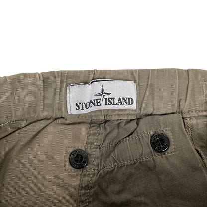 Stone Island AW 2016 Khaki Green RE-T Fit Cargo Trousers