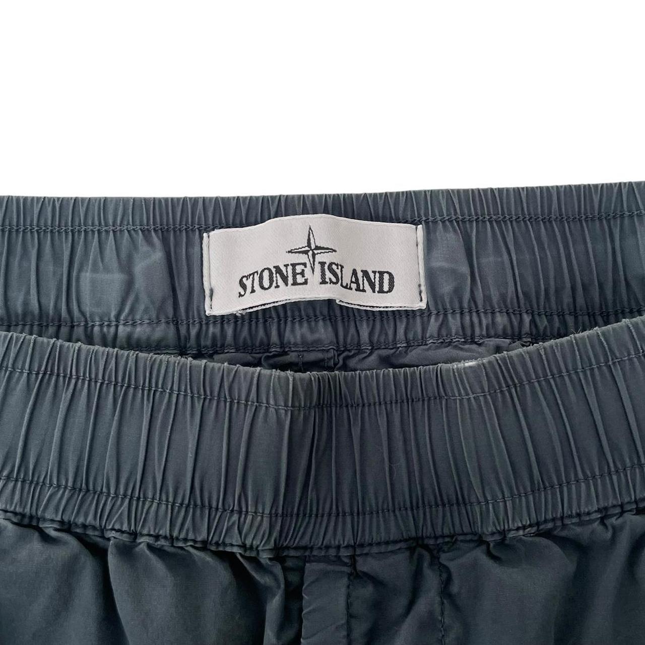 Stone Island SS 2022 Blue RE-T Fit Cargo Trousers