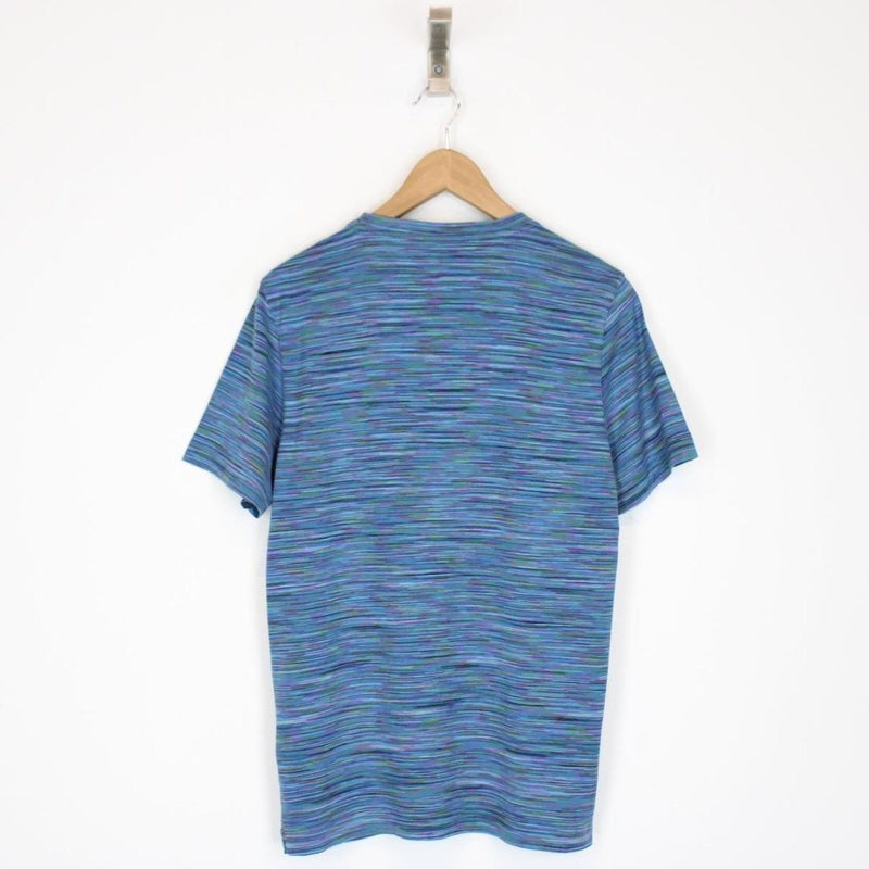 Missoni Multicoloured Striped Short Sleeve Cotton T-Shirt