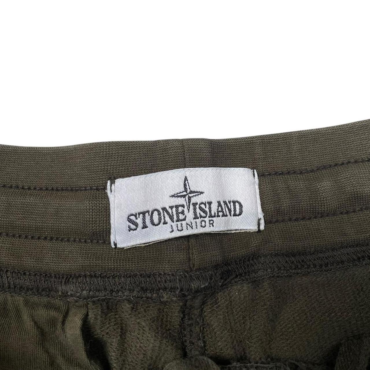 Stone Island SS 2019 Khaki Green Cotton Jogger Shorts