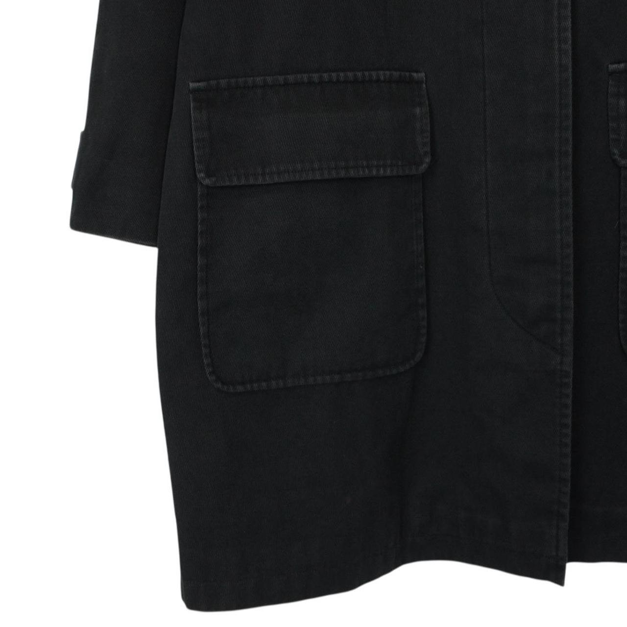 Burberry London Black Cotton Hooded Coat