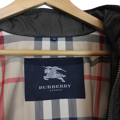 Vintage Burberry London Khaki Brown Nova Check Lined Multi Pocket Jacket