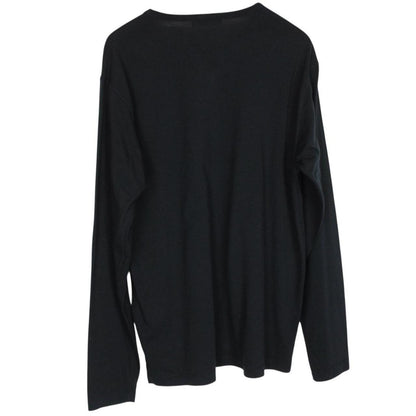 Stone Island SS 2018 Black Long Sleeve Compass T-Shirt