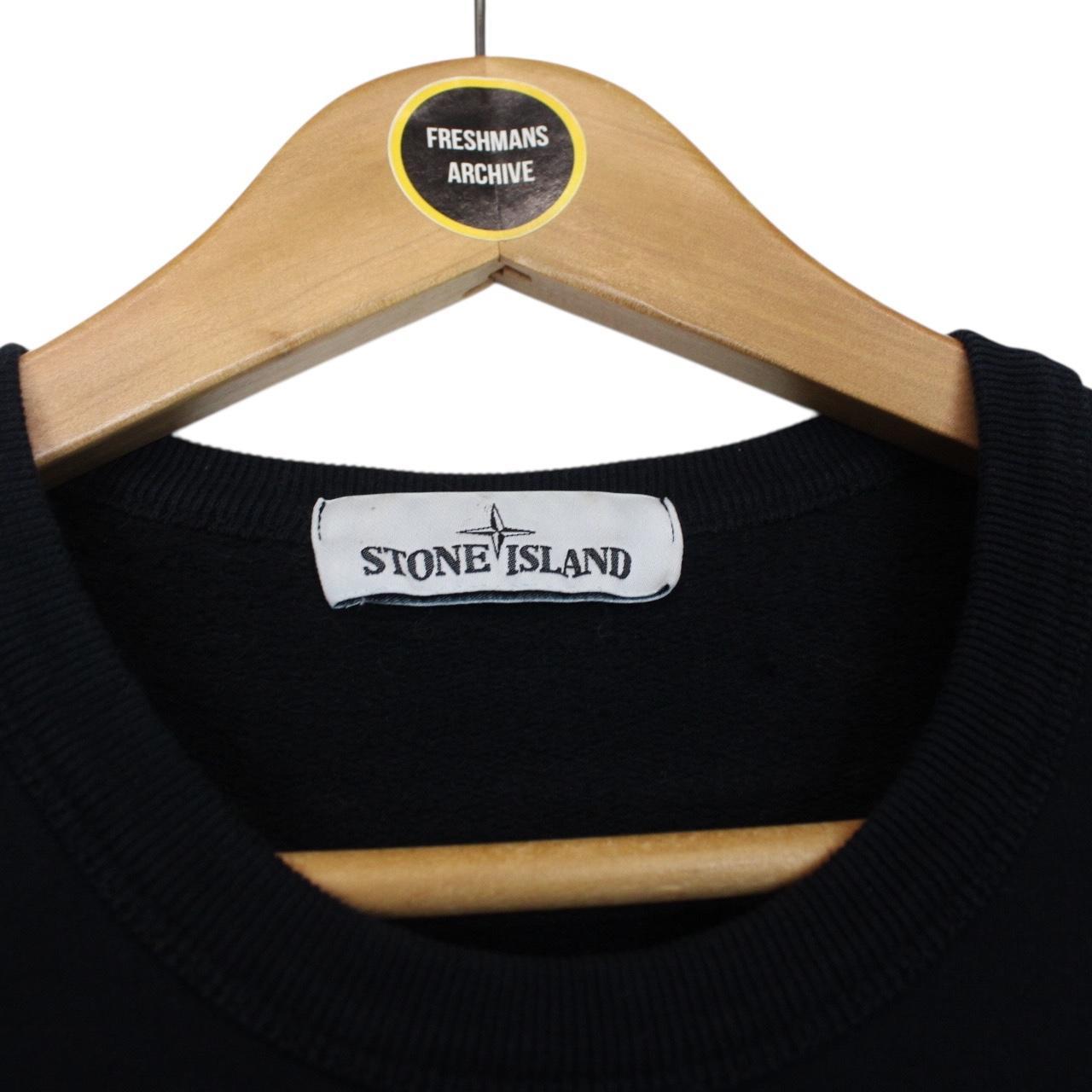 Stone Island AW 2019 Navy Blue Cotton Sweatshirt Jumper
