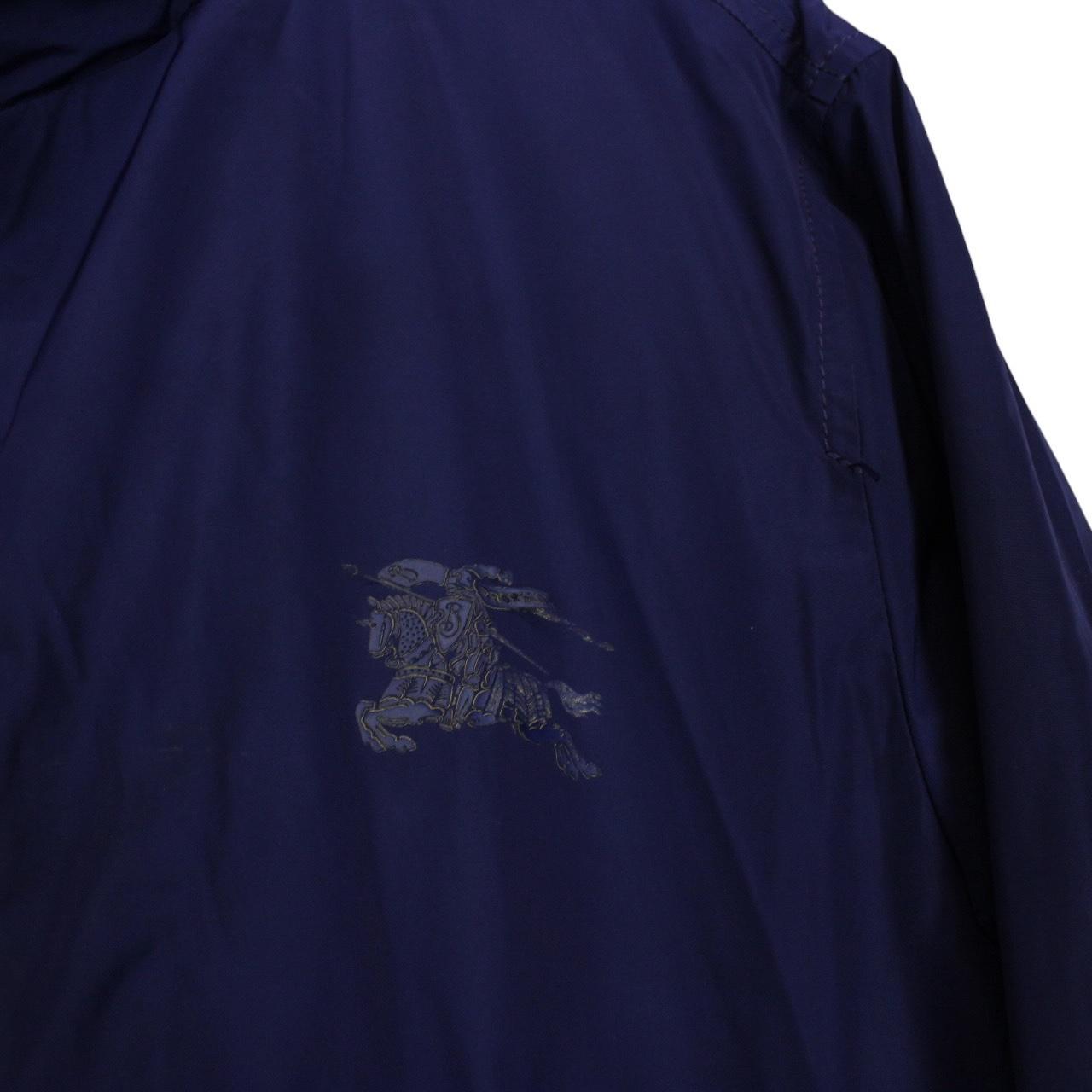 Burberry Brit Blue Nova Check Lined Windbreaker Jacket
