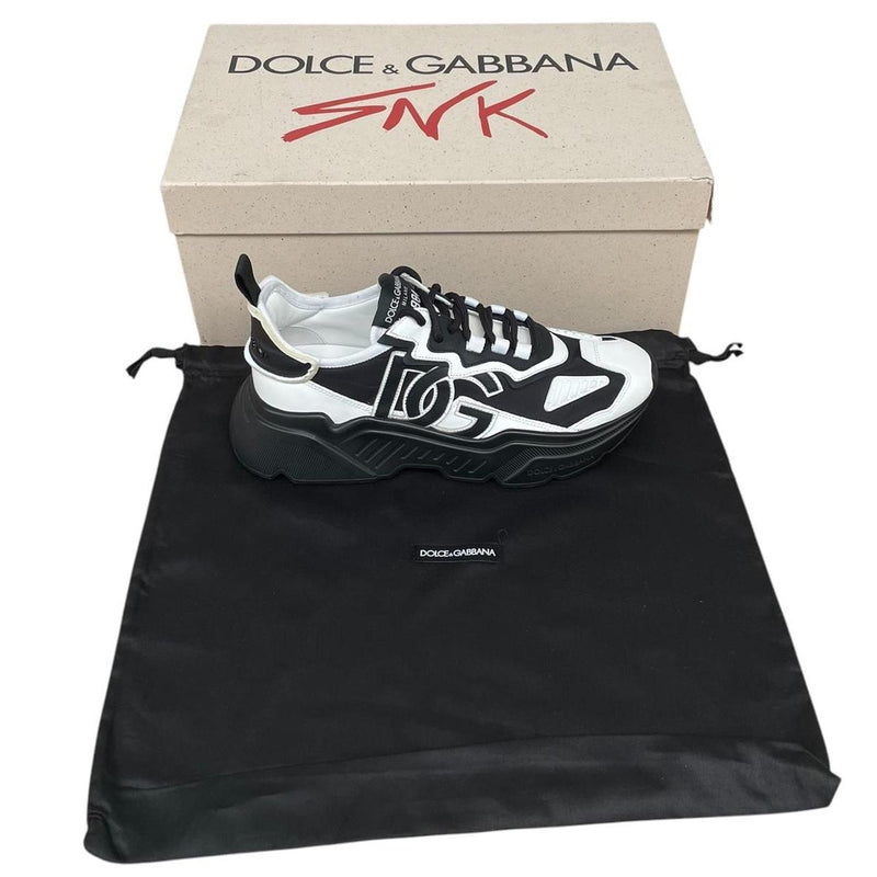 Dolce &amp; Gabbana Black and White Daymaster Trainers