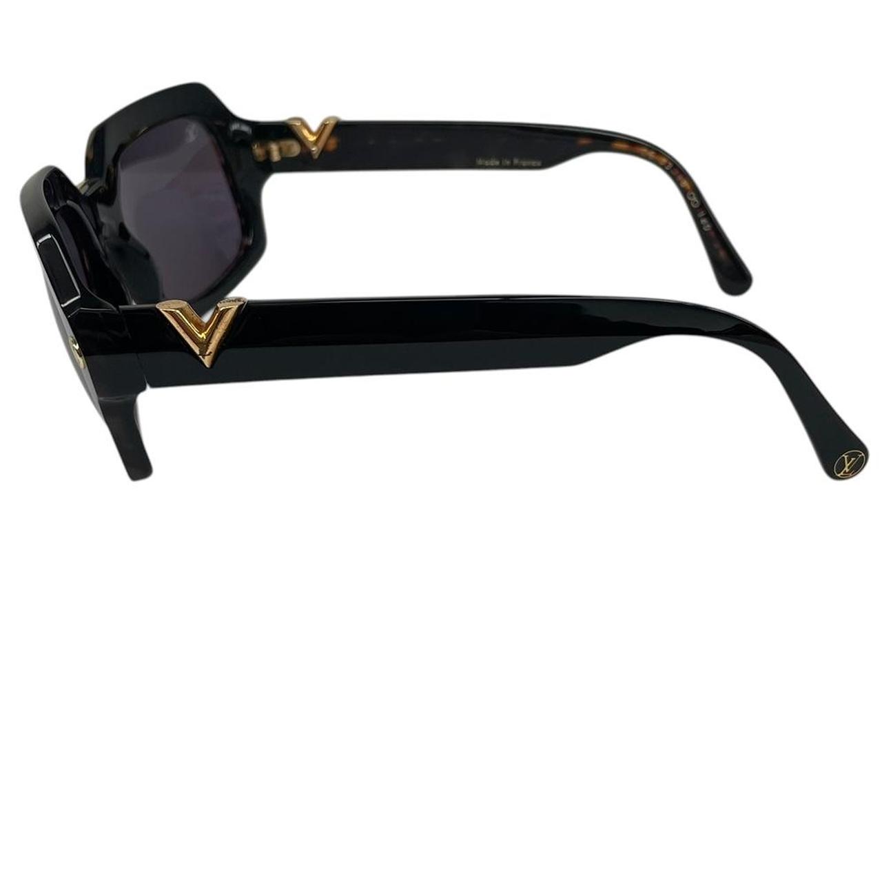 Louis Vuitton Brown Tortoise Z0956W La Dolce Vita Square Sunglasses