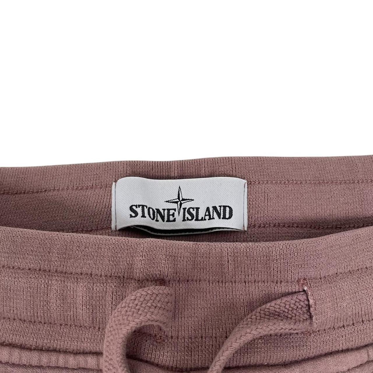 Stone Island AW 2018 Pink Cotton Tracksuit Bottoms / Joggers