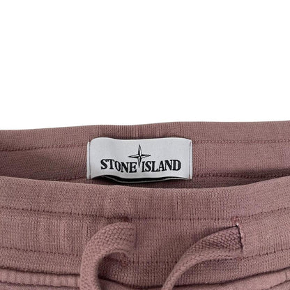 Stone Island AW 2018 Pink Cotton Tracksuit Bottoms / Joggers