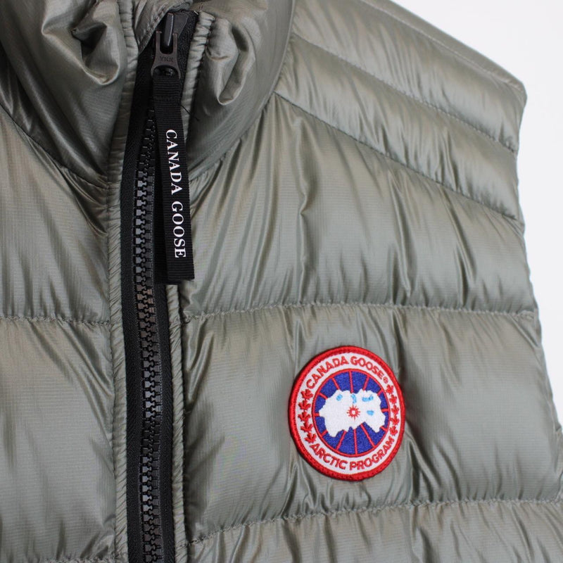 Canada Goose Crofton Green Nylon Down Gilet / Bodywarmer
