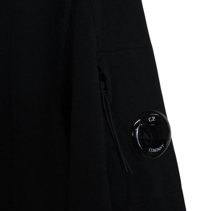 CP Company Black Goggle Lens Cotton Sweatshirt Jumper