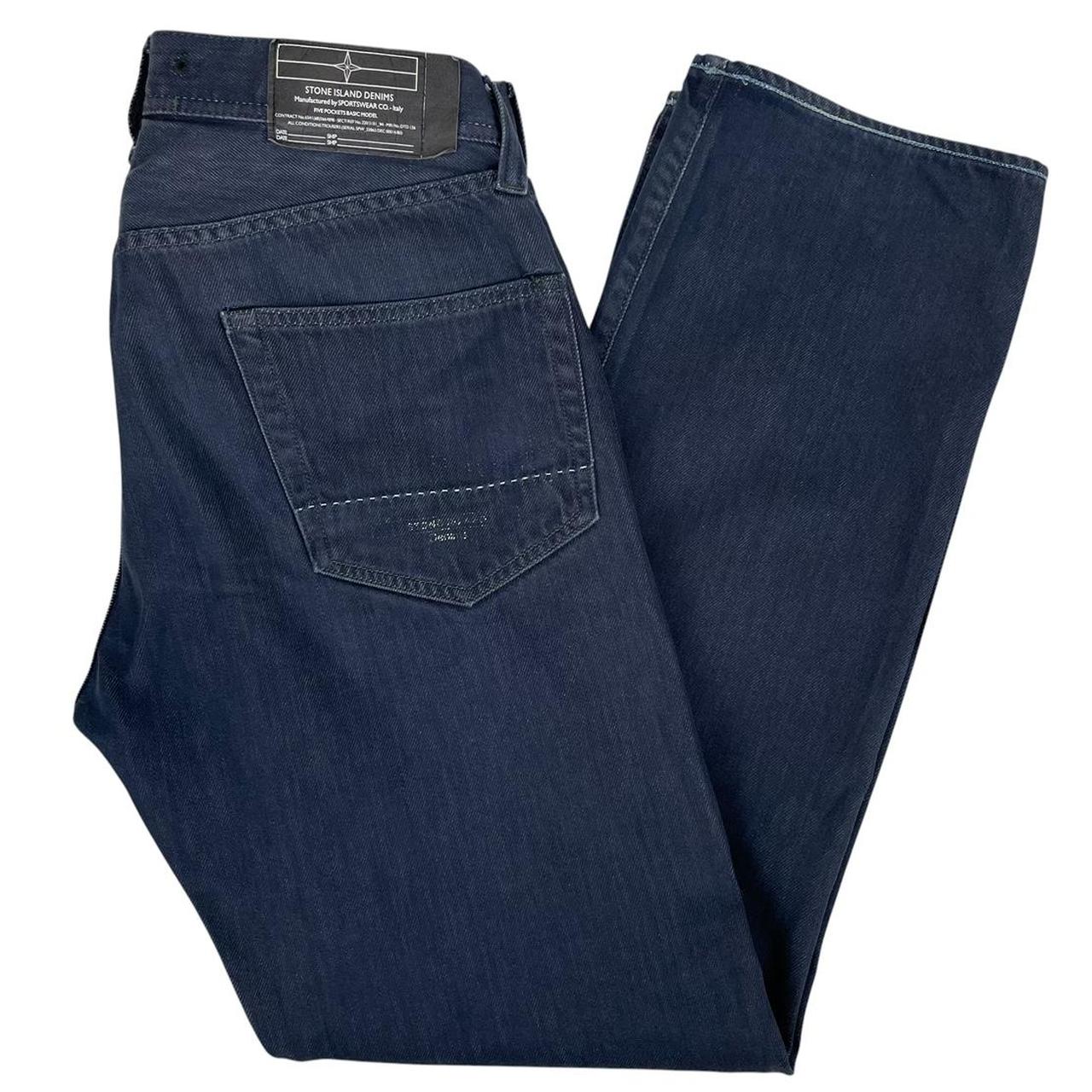 Vintage Stone Island Denims AW 2008 Navy Blue RE-T Fit Denim Jeans