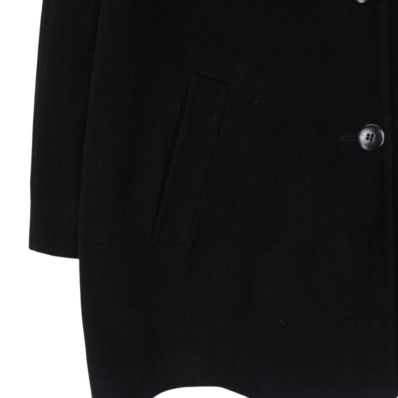 Vintage 90s Burberry Black Wool Blend Jacket