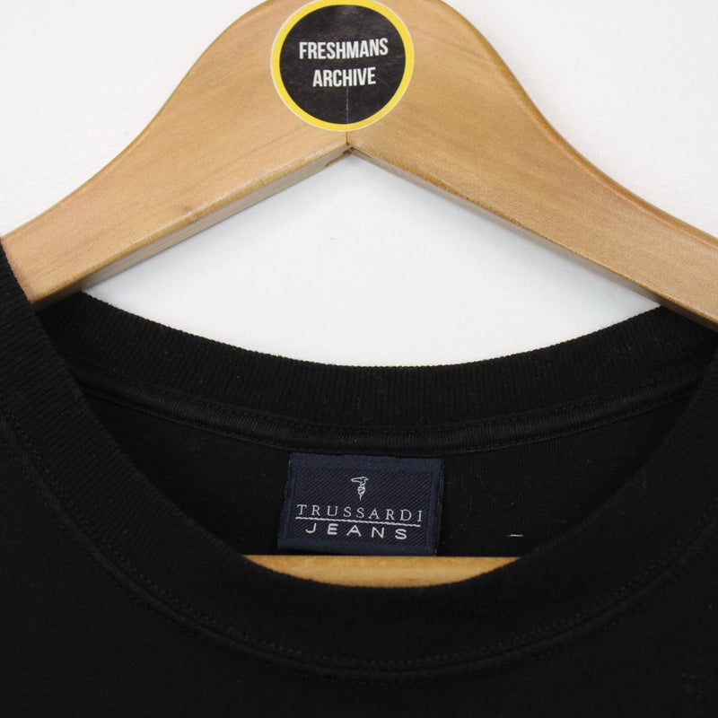 Vintage Trussardi Jeans Black Short Sleeve T-Shirt