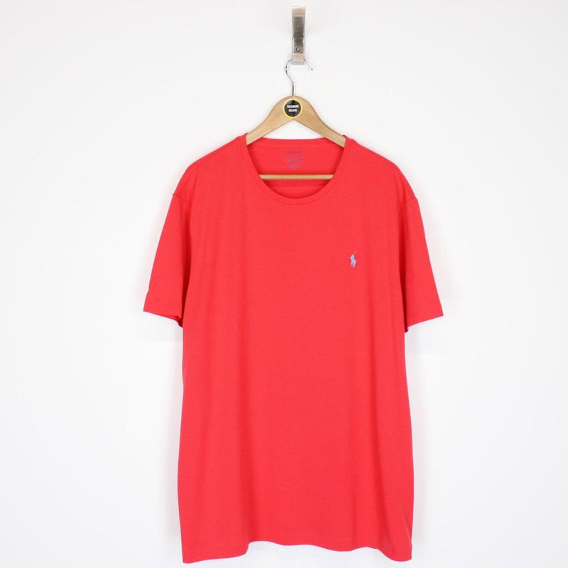 Polo Ralph Lauren Red Short Sleeve Cotton T-Shirt