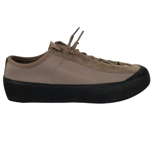 Stone Island Ash Brown Logo Patch Low-top Trainers