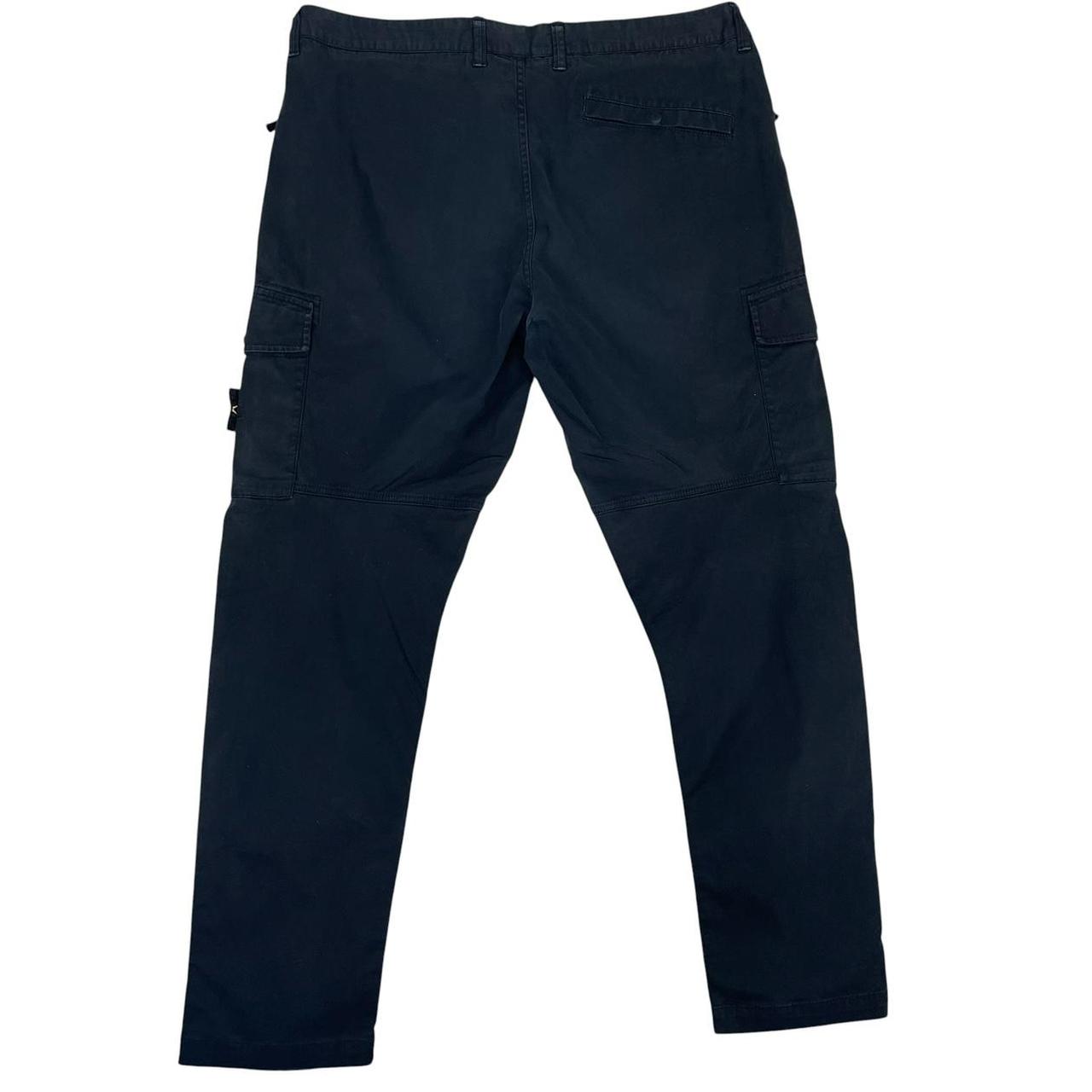 Stone Island AW 2020 Black RE-T Fit Cargo Trousers