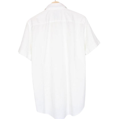 Vivienne Westwood White Short Sleeve Orb Cotton Shirt