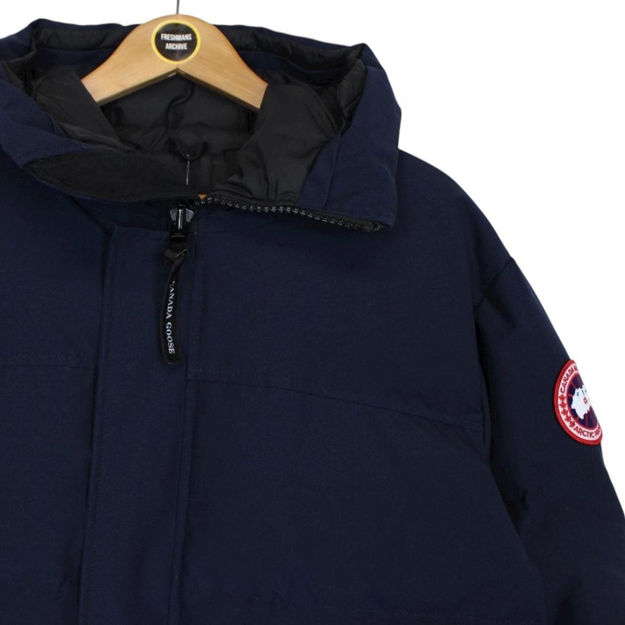 Canada Goose Navy Blue Macmillan Parka Down Jacket