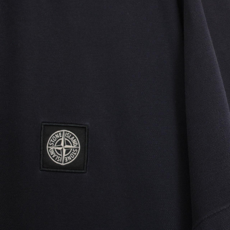 Stone Island SS 2017 Navy Blue Short Sleeve Compass Polo Shirt