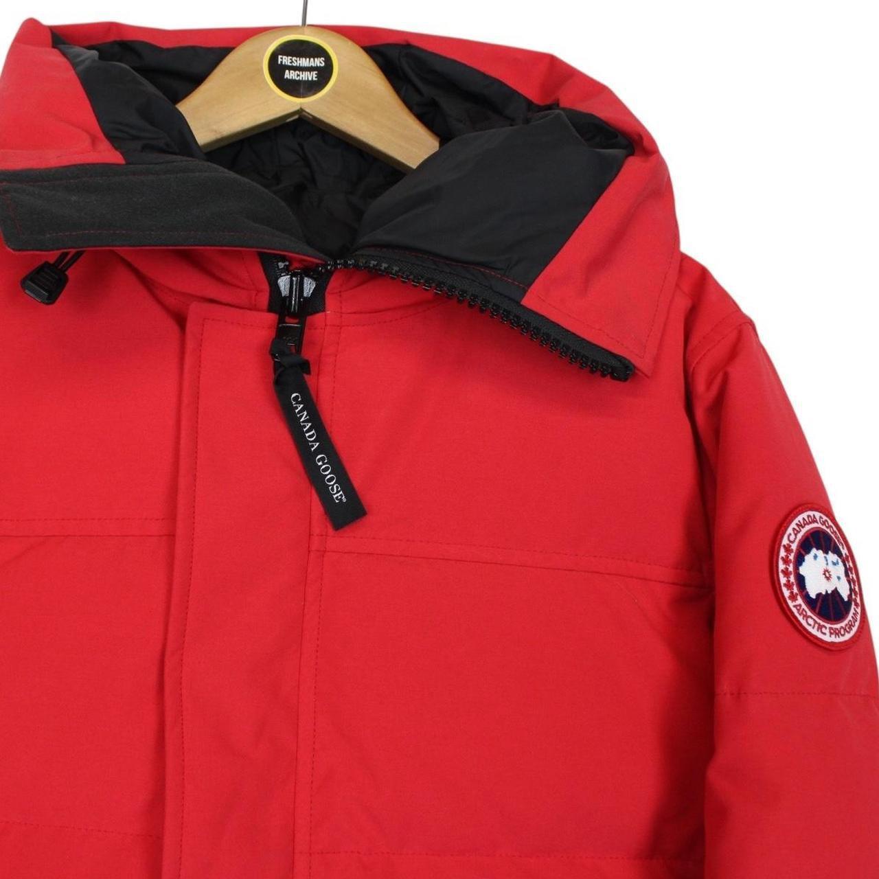 Canada Goose Red Macmillan Parka Down Jacket