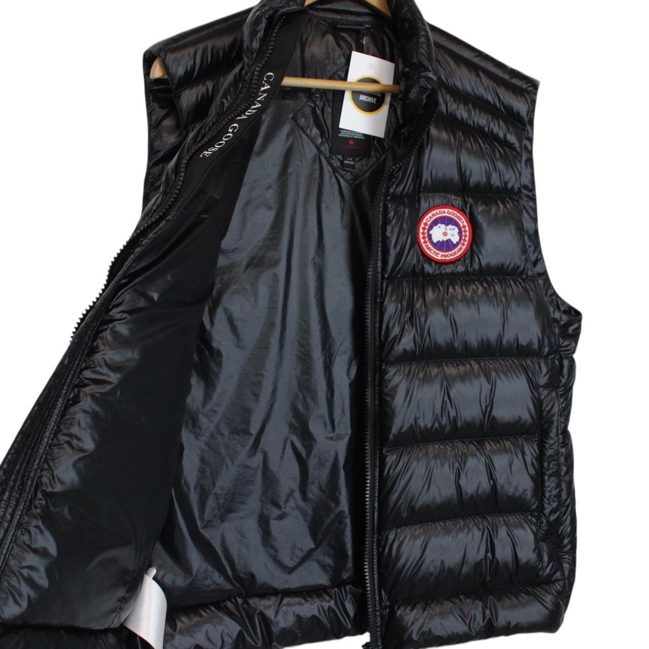 Canada Goose Crofton Black Nylon Down Gilet / Bodywarmer