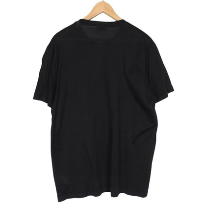 Lanvin Black and White Spider Print Short Sleeve Cotton T-Shirt