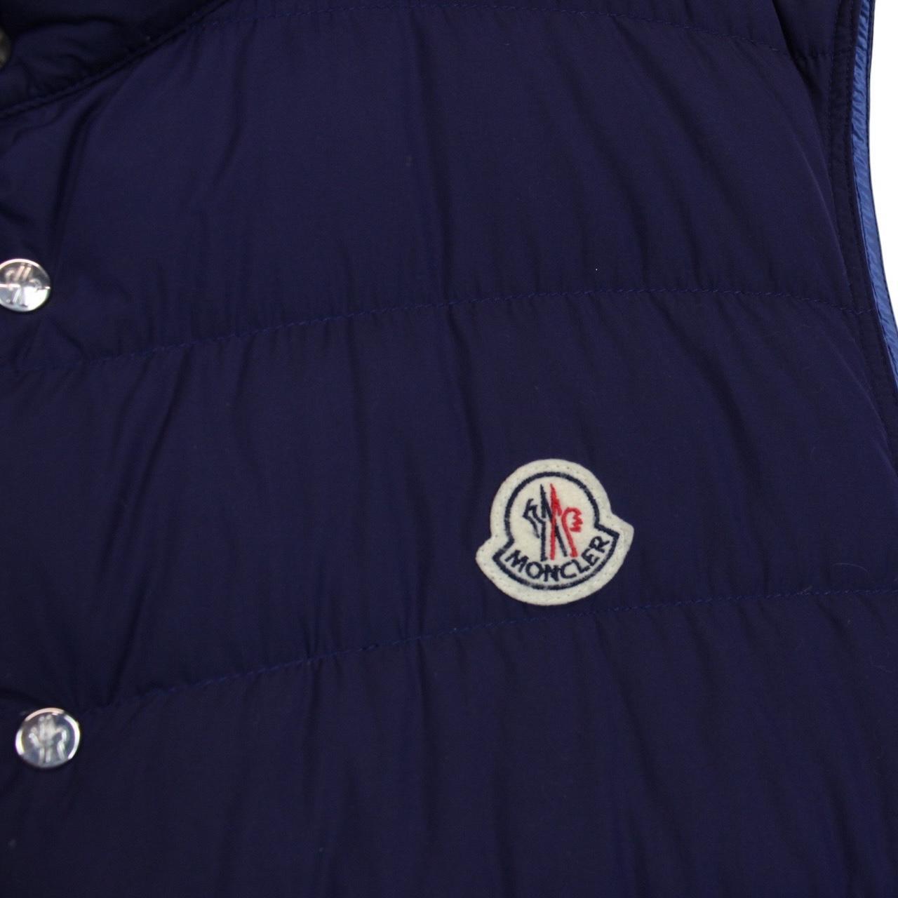 Moncler Navy Blue Febe Quilted Gilet / Bodywarmer
