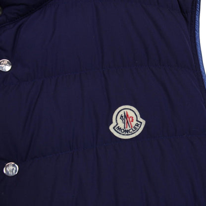 Moncler Navy Blue Febe Quilted Gilet / Bodywarmer