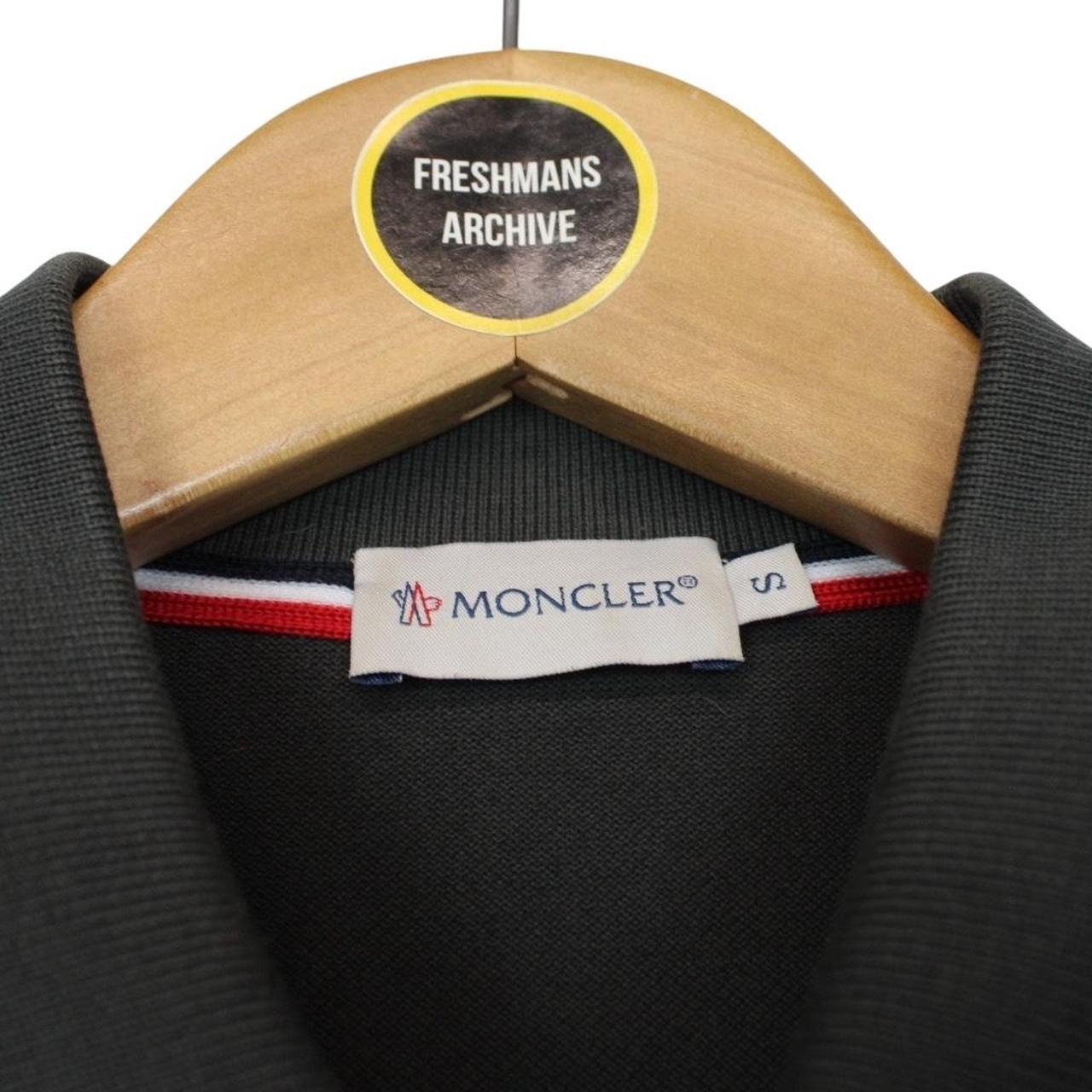 Moncler Maglia Manica Corta Khaki Green Short Sleeve Polo Shirt