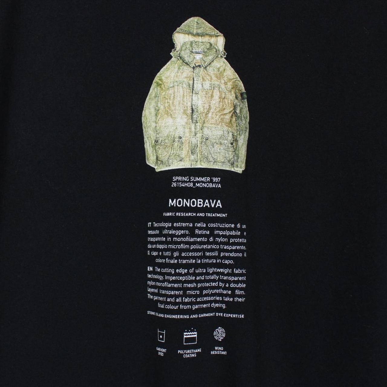 Stone Island Archivio SS 2021 Black Short Sleeve Cotton T-Shirt